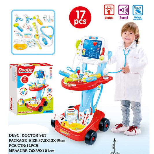 Children's family toys simulation happy small doctors toys medical small clinic medical combination game set