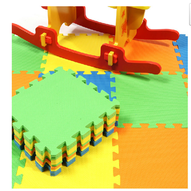 puzzle pad baby crawling mat game floor EVA children's foam pad puzzle anti-fall assembly