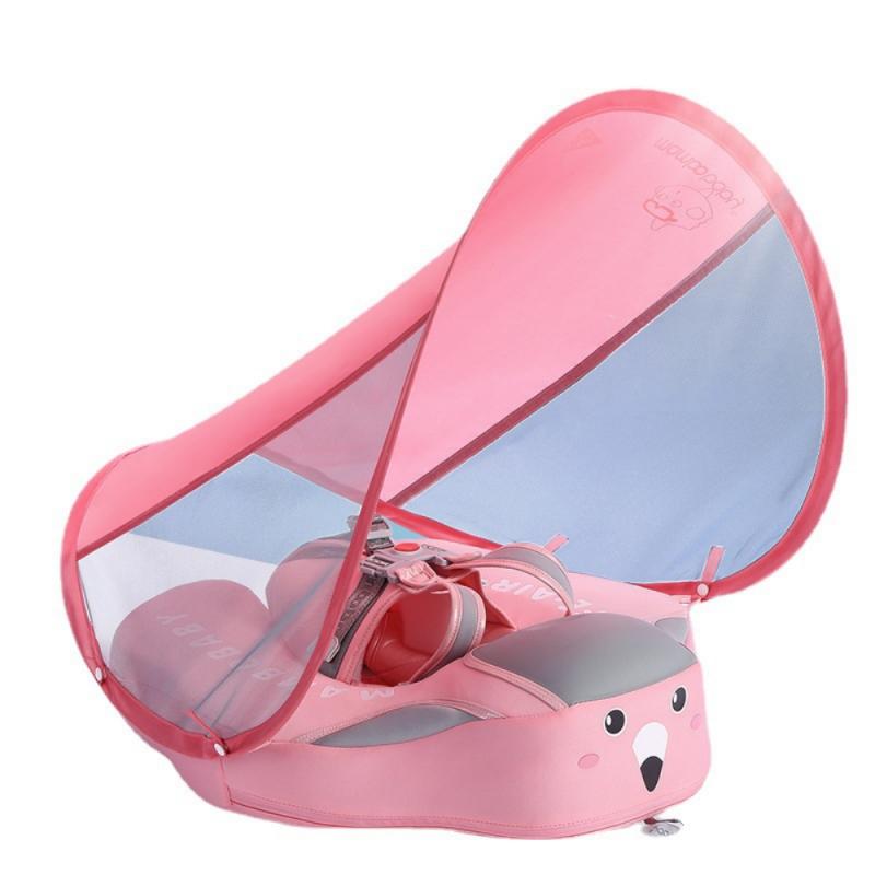 Baby Swimming Float With Sun Canopy Toy