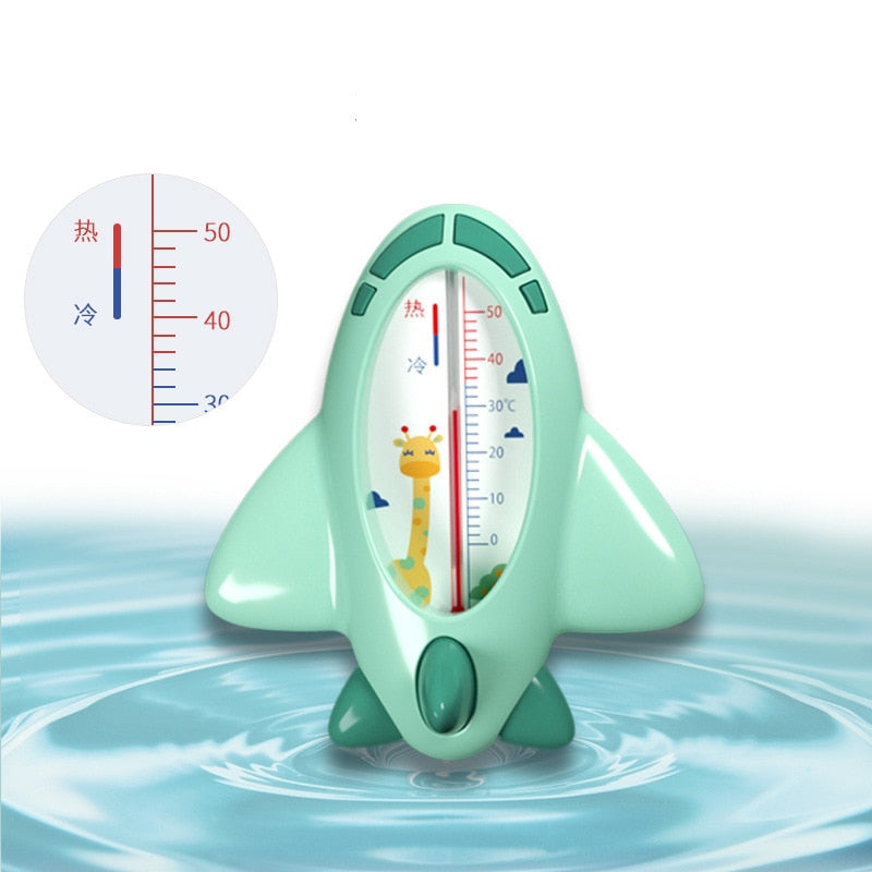 Aircraft Baby Bath Shower Water Thermometer Safe Temperature Sensor