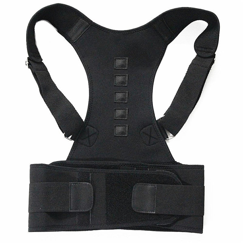 Magnetic therapy posture corrector brace supporter shoulder back support belt menwomen braces and support belt shoulder posture