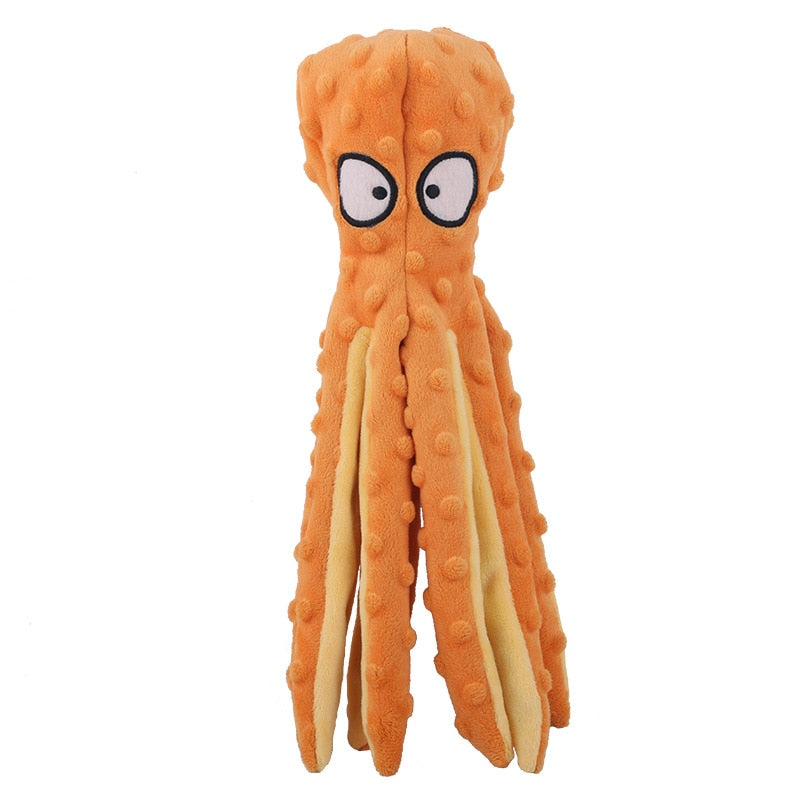 Interactive Octopus Squeak Toy bläckfisk