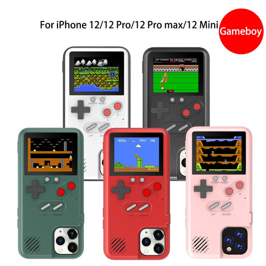 Gameboy Playable Case For iPhone 12 Mini 11 Pro Max XR X XS Max SE 2020 6 S 7 8 Plus Cases Retro Game Console Cover