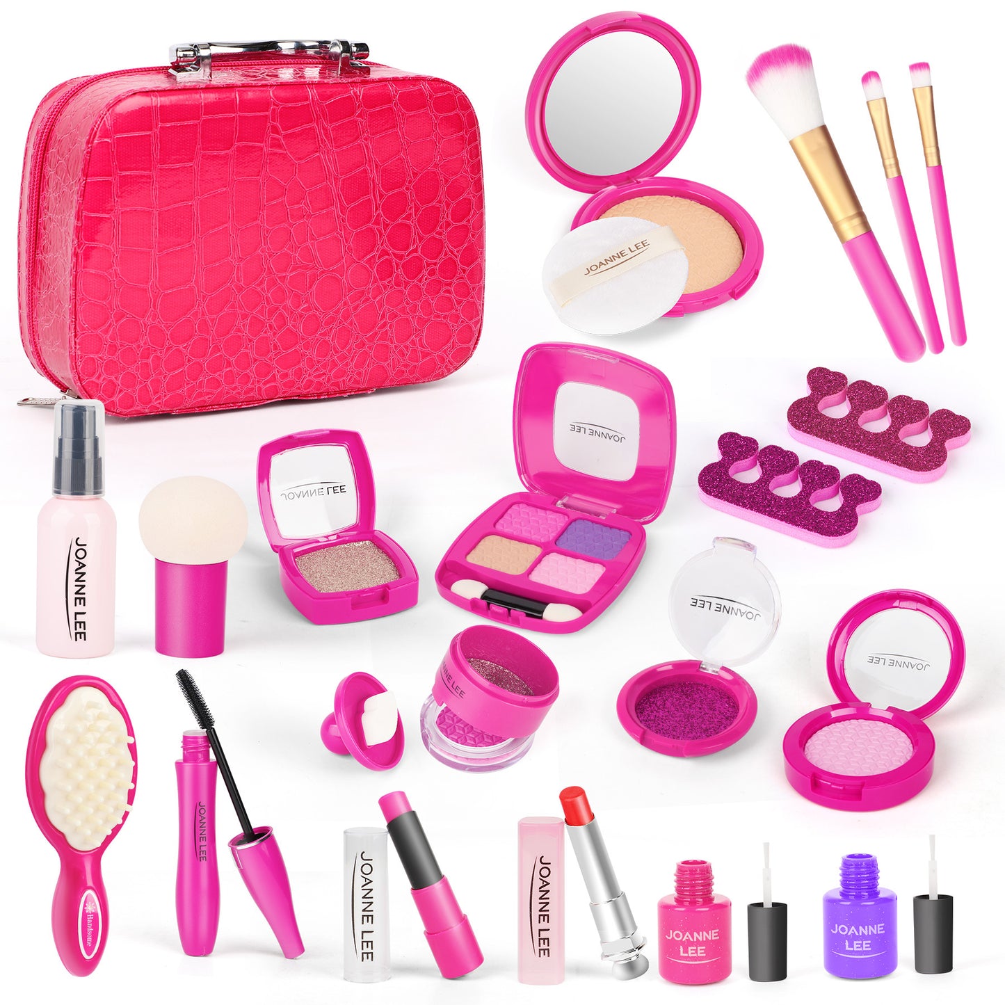 Cross-border special for makeup toys simulation girl cosmetic nail polish backpack set home makeup toys