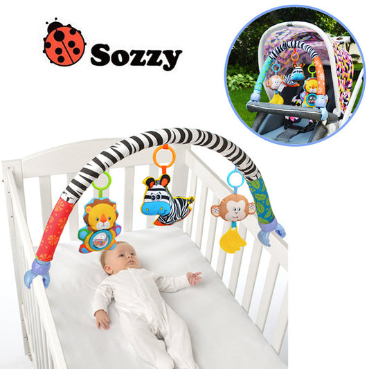 SOZZY baby bed clip bell small doll baby early education toy latches hanging clip