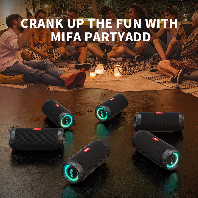 Mifa WildRod Outdoor Bluetooth Audio High Quality Subwoofer Wireless Speaker Portable Mini Waterproof