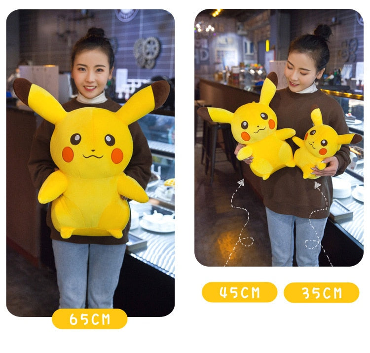 Big Size Pokémon Pikachu Plush Stuffed Toy