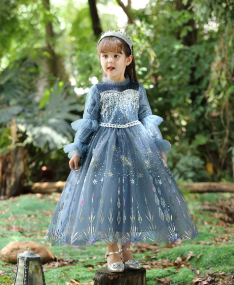 Frozen Princess Birthday Dress, frozen klänning